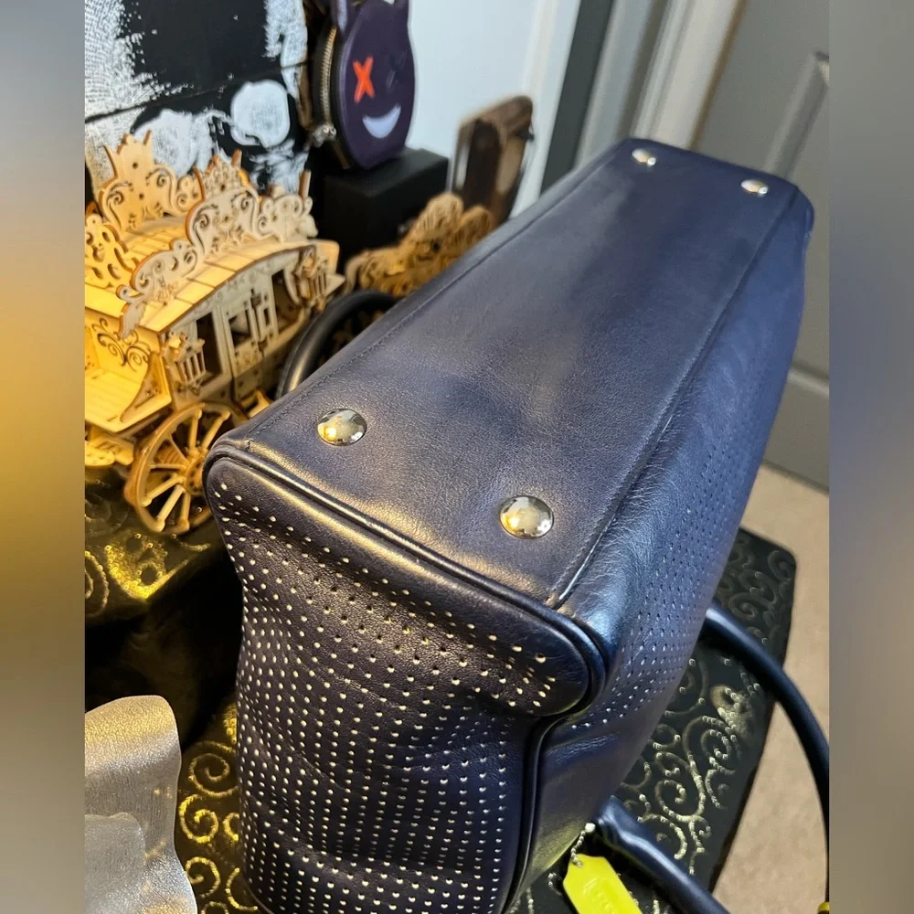 Coach 2012 LTD EDITION Legacy Perforated Leather Candace Carryall Shldr Bag